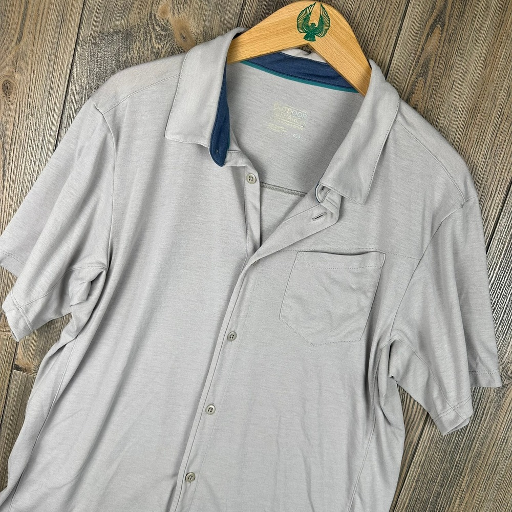 Outdoor Research Clearwater Short-Sleeve Shirt Button Up Lightweight Men Large